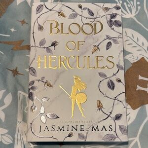 Jasmine 'Blood of Hercules' Book with Gold and Gray Cover